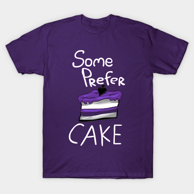 Some Prefer Cake T-Shirt by sky665